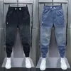 Erkek kot pantolon, Bahar ve Sonbahar Kovboy Tasarımcısı Sokak Giyim Pantolon