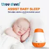 Baby White Noise Machine inteligentny czujnik głosowy Niemowlęta Bad Sleep Helper Therapy Monitor Dźwięk generator dla niemowlanych zabawek relaks 240119