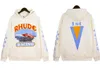 2024 RHUDE Sweat à capuche 23ss Hommes Designer Sweats à capuche Casual Hommes Femmes Sweatshirts pour la mode d'automne Pulls décontractés Taille américaine S-2XL