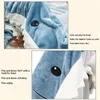 1pc Shark Blanket For Adult Wearable Winter Warm Blanket Hooded Playsuit Onesie Funny Sleeping Bag For Slumber Party 240122