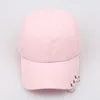 Casquettes de balle couleur unie triple boucle broche en plein air décontracté mode unisexe casquette hommes visière streetwear baseball chapeau de soleil pour femmes hommes