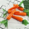 10 pièces haute imitation fausse carotte artificielle légume en plastique faux modèle de carotte artificielle simulée ornements décoration 240130