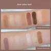 8 Colors All Matte Eyeshadow Palette Primer Waterproof Glitter Nude Eye Pigment Shimmer shadow Powder 240123