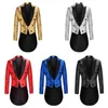 Men's Suits Suit For Men S Multi Color Sequin Tuxedo Stage Sparkle Magician Costume Colorful Beaded Performance Outfit