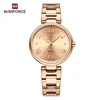 NAVIFORCE montres pour femmes Bracelet en acier inoxydable étanche dames montres de luxe mode Quartz horloge Relogio Feminino 240131