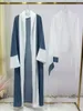 Etniska kläder Ramadan Khimar Kimono Abaya Saudi Arabia Turkiet Islam Muslim Hijab Dress Kebaya Prayer Clothes Women Robe Femme Musulmane