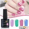 Prego gel 10ml polonês efeito de pele falsa verniz embeber fora uv led arte semi permanente vernis esmalte laca gota entrega saúde beleza salo otfao