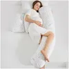 Maternity Pillows Slee Support U-Shape Back Lumbar Fl Body Accessories Cushion Drop Delivery Baby Kids Supplies Otm6U