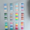 2400 Sheets Transparent Sticky Notes Self Adhesive Book Marker Stickers Annotation Tabs Paper Stationery School Office Supplies 240119