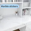 80 cm x 10 m zelfklevende marmeren sticker voor desktop badkamer waterdicht behang oliebestendig kitcen muurfolie schimmelbestendig sticker 240127
