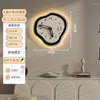 Wandklokken Fancy Nordic Wood Needle Unieke keuken Lichtgevend modern design Reloj De Pared Para Sala Home Decor