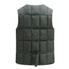 Men's Vests Classic Multi-Pocket Padded Vest Winter Warm Sleeveless Coat Tactical Jacket For Men Solid Lightweight Male Waistcoat