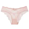 Calcinha feminina spcity sexy renda roupa interior cruz cinto oco cintura baixa biquíni arco bordado transparente algodão virilha briefs