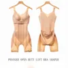 Shapers pour femmes Prayger Bra Shaper Open BuBoxers Bodys 5D Corset sans couture