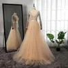 Sereno colina nu muçulmano frisado borla sereia dubai árabe vestidos de noite luxo para festa de casamento feminino la71533 240130