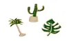 Broches esmaltados de cactus lindos, alfileres de plantas verdes, alfileres de solapa estilo Kawwi de Corea para niños, traje de tamaño pequeño, decoración de cuello de camisa, moda 4872182