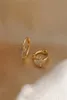 Trendy Zircon Mini Hoop Earrings for Women Party Jewelry 925 Silver Earring Lady Valentine's Day Accessories KOFSAC4410446