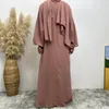 Ubranie etniczne Abaya dla skromnych kobiet muzułmańska długa sukienka maxi indyka kaftan arabska szata islamski dubaj eid Ramadan femme Musulmane Jalabiya