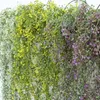 Decorative Flowers Artificial Hanging Plant Ivy Garland Plants Vine Fake Foliage Flower Wisteria Home Gardon Decor