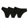 Women's Panties 3pcs/Lot Cotton V Waist Underwear Plus Size Briefs Ladies Low-Rise Underpants Comfortable Lingerie