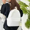 Winter Plush Womens Bag Youth Fashion Versatile Trendy Backpack Large Capacity Lightweight Student Color Schoolbag 240130