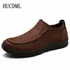 Casual Casual Sapato de couro de sola de solo suave casual Sapatos masculinos Mocassins Shoe de condução Big Size 39-48 240129