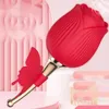 Vibrador Rose Sucking Shaker Jumping Egg Second Tidal Pen Electric Womens Charging Fun Adulto Produtos 231129