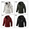 Vestes pour hommes Mode Casual Coupe-vent Veste à capuche Homme imperméable extérieur Soft Shell Manteau d'hiver Vêtements légers