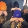 Осень-зима модная повседневная люксовая марка Skullies шерстяная кепка мужская женская шапка пара толстые теплые вязаные шапочки Ac 240122