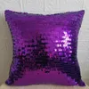 Pillow Wedding Decoration Silver Sequins Super Shiny Square Case Bar Covers To Show Off The Couch S Cover