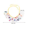 Kattenkostuums Slabbetjes Huisdier Geborduurde Sjaal Halsband De Ketting Decor Bloemen Halsdoek