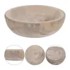 Bowls Storage Tray Jewelry Bead Organizer Straight Hair Wood Display Plate Earring For Wooden Bracelet Selling