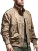 Blouson bombardier imperméable pour l'extérieur, coupe-vent militaire multipoches de l'armée de l'air, manteaux tactiques pour hommes, vêtements 240124