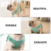 Colliers de chien harnais pour petit moyen grand gilet rembourré laisse ceinture voiture formation corde de Traction