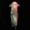 Night Lights 1Pc Colorful Jellyfish Lamp Portable Flower Lamp Girl Room Atmosphere Decoration Lamp Night Lamp Home Decoration Gifts YQ240207