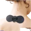 Massageador de corpo inteiro portátil pescoço masr meridiano elief dor mini elétrico conveniente inteligente cervical mas adesivo2070520 gota delive otitq