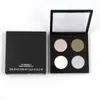 Makeup Beauty Pro Color 4 Eye Shadow Pallete Compact Colorful Shimmer Natural Lätt att bära ljusare ögonskugga