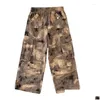 Stage Wear 2024 Vêtements pour enfants Black Crop Tops Pantalons de camouflage Costume pour filles Jazz Dance Performance Costumes Hip Hop Streetwear Drop Otoaz