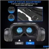 VR/AR Cihazları Orijinal Shinecon 6.0 Sanal Gerçeklik Akıllı 3D Glasses Uzaktan Kumanda Video Oyunu ile Kask Kulaklığı 221014 DROP DUIV DH2TQ