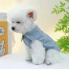 Hundkläder Small Vest Autumn Spring Fashion Harness Pet Cute Desinger Jacka Puppy Clothes Cat Soft Shirt Chihuahua Yorkshire Poodle