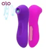 Danceyi OLO Clit Sucker Vibromasseur Mamelon Sucer Clitoris Vagin Stimulateur Sexe Oral Léchage Fellation Langue Vibrant Sex Toys pour 5396896