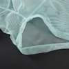 Underpants Men Sexy Transparent Boxers Summer Thin Mesh Underwear Breathable Seamless Panties Male Mid-rise Ice Silk Briefs