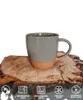 Muggar modern unik stil keramisk kaffekopp enkel och generös lämplig för drycker vattenkoppar
