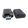 Câbles d'ordinateur Connecteurs S USB3.0 à l'adaptateur Vitesse de données rapide pour disque dur 2,5 pouces / 3,5 pouces 12V2A Alimentation Drop Delivery Ordinateurs Networkin Ot5Qc