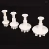 Backenwerkzeuge Kuchenform Ausstecher Blumen-Sets Fondant Plunger DIY Küchenzubehör Dekorationen Backformen 4 Teile/satz