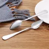 Dinnerware Sets 4pc Thick Smooth Stainless Steel Grapefruit Spoon Dessert Serrated Edge Cut Fruit Kitchen Gadget Cooking Tools Tea Spoons