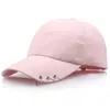 Casquettes de balle couleur unie triple boucle broche en plein air décontracté mode unisexe casquette hommes visière streetwear baseball chapeau de soleil pour femmes hommes