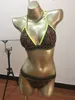 Conjunto de bikini 2024 Traje de baño sexy para mujer Trajes de baño Biquini de cintura baja Halter Traje de baño de dos piezas