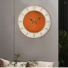 Wall Clocks Luxury Clock Modern Design Shell Fashion Large Living Room Decoration Circular Art Watches Reloj De Pared