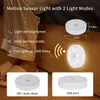 Luci notturne Luce notturna a LED Sensore di movimento Luce USB Cucina Base magnetica Luce Scale Illuminazione Lampada da notte YQ240207